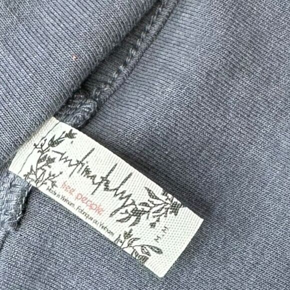 INTIMATELY FREE PEOPLE Women’s Dark Gray Sleeveless Catch Up Crop Brami Size Med - Picture 4 of 7